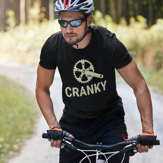 Cranky Funny cycling T-shirt