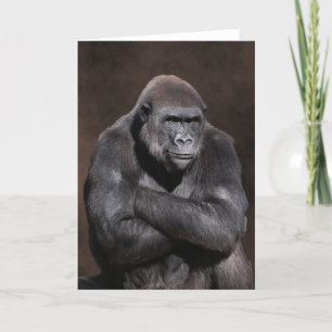 Cranky Gorilla Blank Kaart