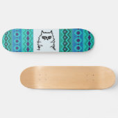 Cranky Grump Cat Skateboards, Skateboard Deck (Horz)
