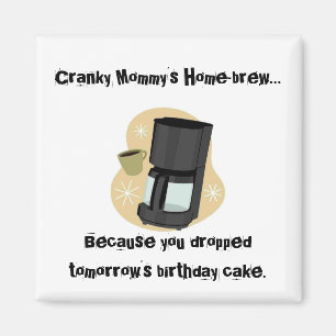 Cranky Mammie's Thuisbrew Magnet Magneet