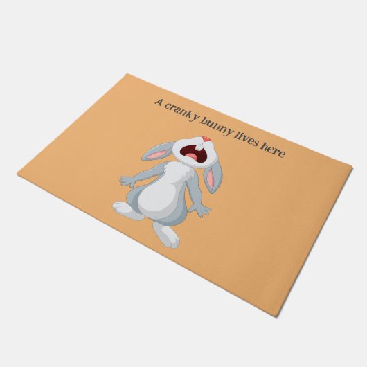 Cranky Rabbit Doormat Deurmat (Schuin)