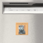Cranky Rabbit Fridge Magnet Magneet (Insitu (Vaatwasser))