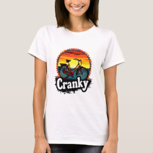 Cranky Sunset Bicycle T-shirt – Geef energie aan j