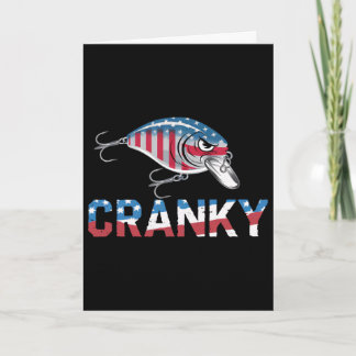 Cranky Usa Crankit Vissen Vaderdag  Kaart