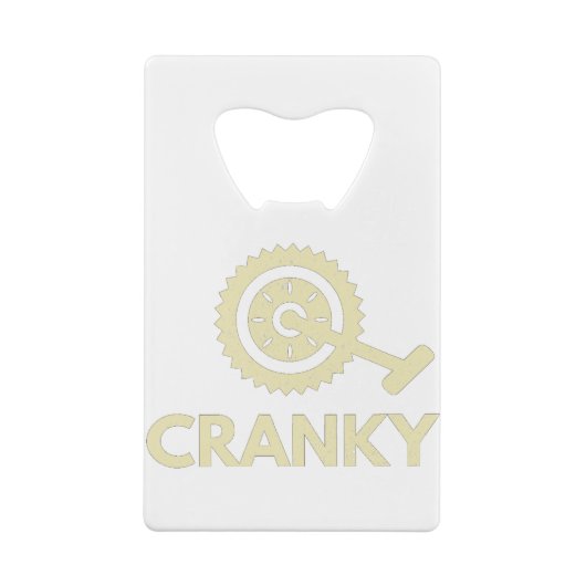 Cranky / Vélo / Cycliste (Dos)