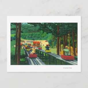Cranmore Mountain Ski-Mobile in Summertime Briefkaart