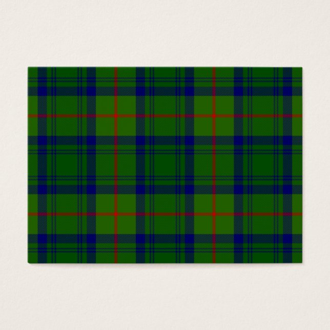 Cranstoun tartan vert bleu plaid (Devant)