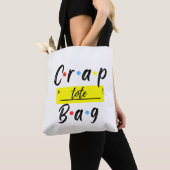 Crap Bag funny Tote bag (Dichtbij)