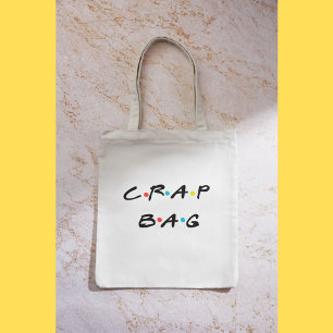 Crap Bag Tas   Grappig Tas portemonnee cadeau   Vr