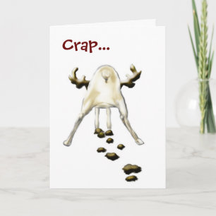 Crap... Feestdagen Kaart
