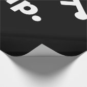 Crap Handicap Funny Wheelstoel T-shirt gehandicapt Cadeaupapier (Hoek)