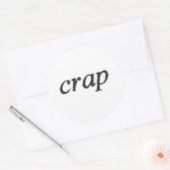 Crap mat autour de gros autocollants (Enveloppe)