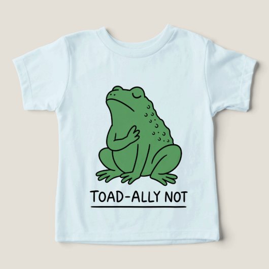 Crapaud Drôle - Allié Pas Grenouille (Design Recto)