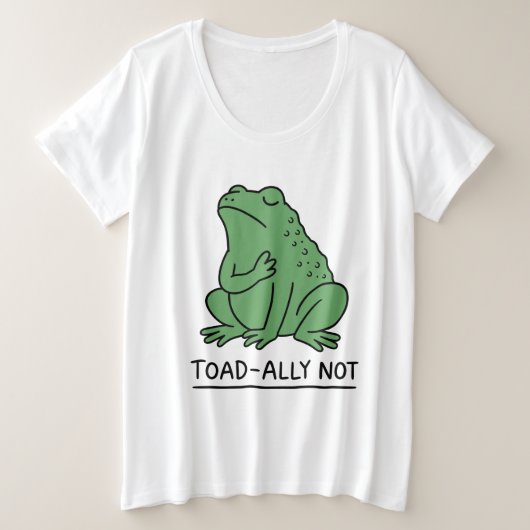 Crapaud Drôle - Allié Pas Grenouille (Design devant)