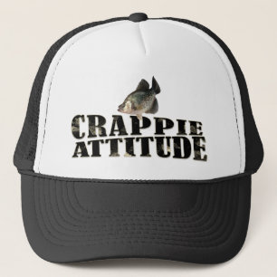 Crappie Attitude Funny Vist Trucker Pet