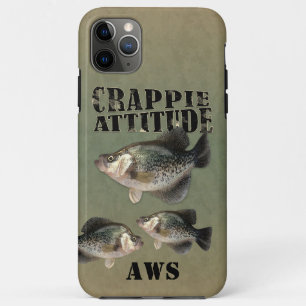Crappie Attitude Visserij Case-Mate iPhone Hoesje
