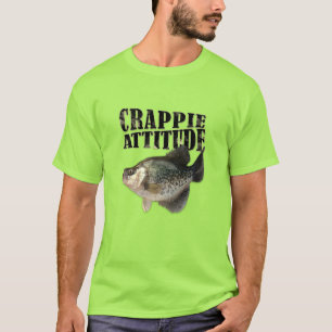 Crappie Attitude Vist T-shirt