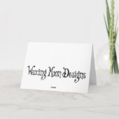 Crappie-Feestdagen Feestdagen Kaart (Achterkant)