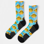 Crappie Fish en Blue Water Socks Sokken (Links)