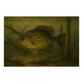 Crappie Poster Perfect Poster