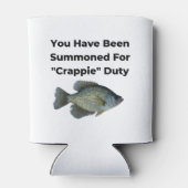 Crappie Vissen Blikjeskoeler (Achterkant)