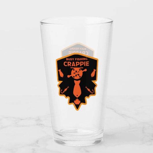 Crappie Vist Canada Glas (Voorkant)