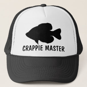 Crappie Vist sjabloon Trucker Pet