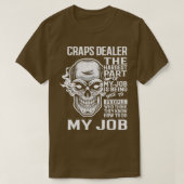 Craps Dealer T-shirt (Design voorkant)