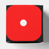 Craps Dice Box met  achtergrond Bedankdoosjes (Bovenkant)