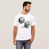 Craps Dice High Roller Gambling T-shirt (Voorkant volledig)