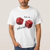 Craps Natural Casino shirt (Voorkant)