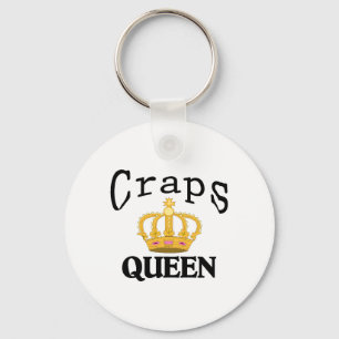 Craps Queen Sleutelhanger