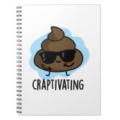 Craptivating Grappige Koele Poep Pun Notitieboek (Voorkant)
