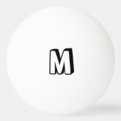 Crash Action Bubble Red en Yellow Typografie Pingpongballen (Achterkant)