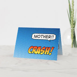 Crash. Moederdagkaart Kaart