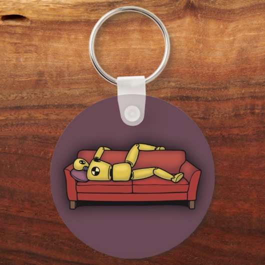 Crash Pad Dummy Sleutelhanger (Voorkant)