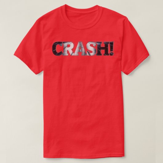 CRASH T-SHIRT (Design voorkant)