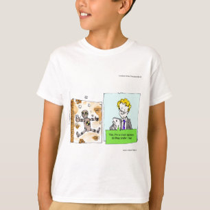 Crash Tekst Dummy Grappig T-shirt