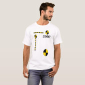 Crash Test Dummy Costume for Halloween T-shirt (Voorkant volledig)