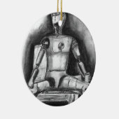 Crash Test Dummy Keramisch Ornament (Rechts)