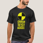 Crash Test Dummy Last Minute Costume Halloween T-shirt (Voorkant)