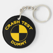 Crash Test Dummy Sleutelhanger (Achterkant)