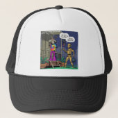 Crash Test Hippie Funny Trucker Pet (Voorkant)