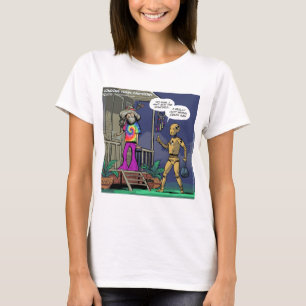 Crash Test Hippie Grappig T-shirt