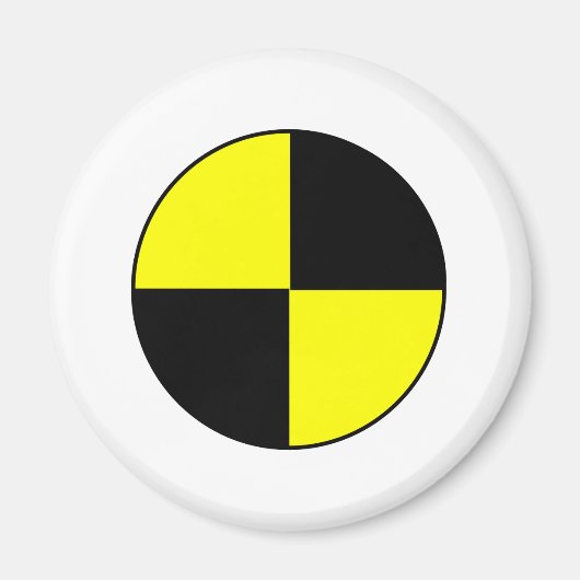 Crash Test Magneet (Voorkant)