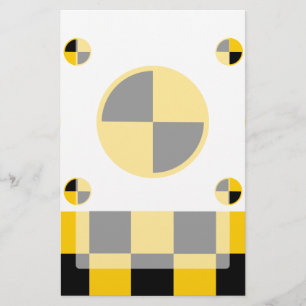 Crash Test Markers Graphics Briefpapier