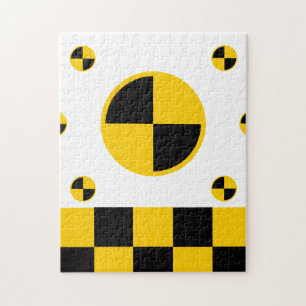 Crash Test Markers Legpuzzel