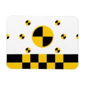 Crash Test Markers Magneet (Horizontaal)