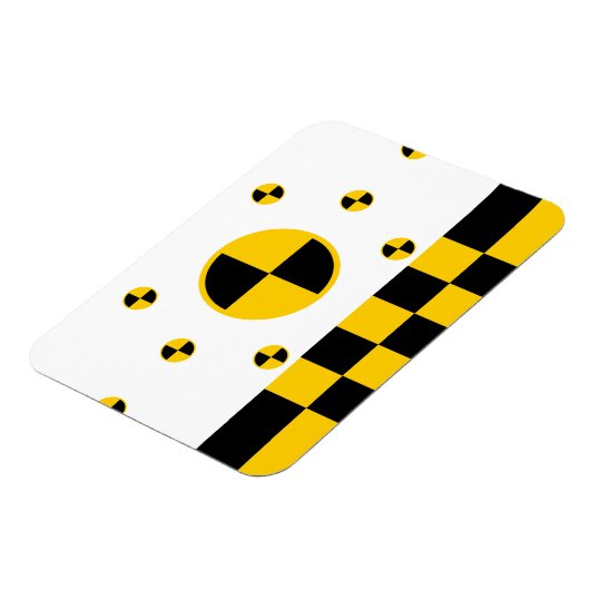 Crash Test Markers Magneet (Linkerzijde)