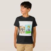 Crash Text Dummy Funny T-shirt (Voorkant volledig)
